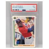 1991 Michael Jordan Upper Deck Sp1 PSA 7