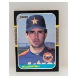1987 Donruss Nolan Ryan #138 Corner