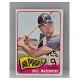 1965 Topps Bill Mazeroski HOF 95 Surface/Indent