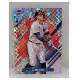 36.2025 Aaron Judge Topps Finest X-Fractor Rare