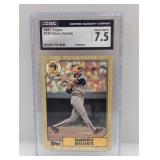 1987 Topps Barry Bonds RC #320 CGC 7.5