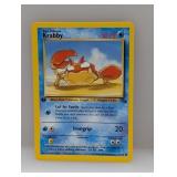 Pokemon 1999 1st Edition Krabby 51 *LP