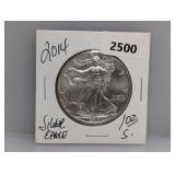 2014 1oz .999 Silv Eagle $1 Dollar