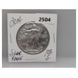 2014 1oz .999 Silv Eagle $1 Dollar