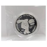 1983 90% Silv LA Olympics $1 Dollar