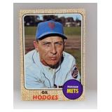 1968 Topps Baseball GIL HODGES HOF 27