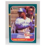 1987 Donruss The Rookies #31 Fred Mcgriff RC