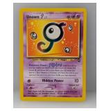 2001 Pokemon Promo Unown J #38 *HP