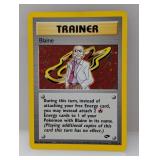 2000 Pokemon Gym Challenge Trainer Blaine Holo *HP