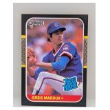 1987 Donruss #36 Greg Maddux RC
