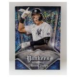 2022 Aaron Judge Topps Chrome Pinstriped Refractor