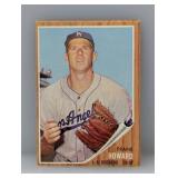 1962 Topps FRANK HOWARD 1960 NL ROOKIE OF THE YEAR