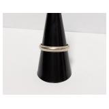 .925 Sterling Wedding Band Sz 9