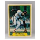 1982 Fleer #455 Rod Carew