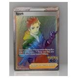 Pokï¿½mon Trainer Spark Holo Secret Rainbow 085