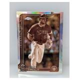 2025 Topps Chrome Mike Trout No. 100 Negative Ref