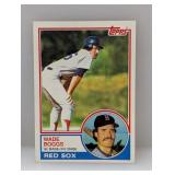 1983 Topps Wade Boggs #498 Corners