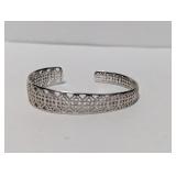 .925 Sterling Kendra Scott Cuff Bracelet 13.0g