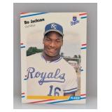 1988 Fleer Baseball Bo Jackson Two Sport Star 260