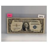 1935-A Blue Seal $1 Silver Certificate