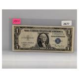 1935-A Blue Seal $1 Silver Certificate
