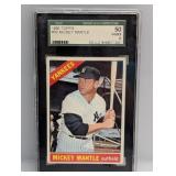 1966 Topps Mickey Mantle #50 SGC 4