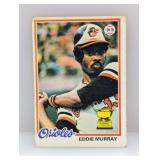 1978 Topps All Star Rookie Eddie Murray #36 Damage