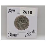 1948 Canada Quarter