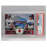 2024 Bowman Chrome Ohtani Yamamoto PSA 10