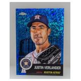 2022 Verlander Topps C Plat Blue Mini Diam Ref/199