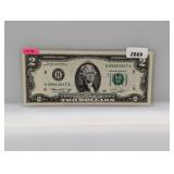 1976 $2 Fed Reserve Note