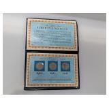 Last Three Liberty V Nickels Set