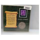 Susan B Anthony $1 & Postal Comm