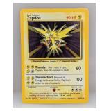 Pokï¿½mon 1999 Zapdos Holo 16 *DMG