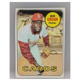 1969 Topps Bob Gibson #200 Corners/Edges