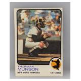 1973 Topps Thurman Munson #142 Corners/Edges
