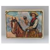 1910 Hassan Cigarettes HIS FAVORITE BRAND Damage