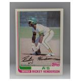 1982 Topps Rickey Henderson #610