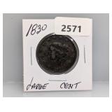 1830 Large One Cent