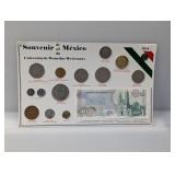 Souvenir of Mexico Coins & Paper Money