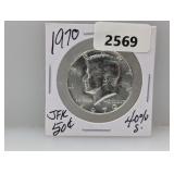 1970 40% Silv JFK Half $1 Dollar