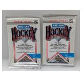 (2) 1991-1992 UD CC NHL- LNH Sealed 12 Card Pack
