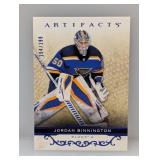 2021-22 UD Artifacts Jordan Bennington Blue SP/199