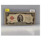 1928-D Red Seal $2 US Note