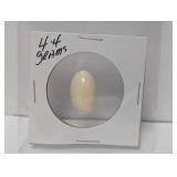 4.4g White Stone Cabochon