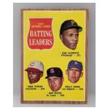1962 Topps Leaders Clemente Surface/Edges/Corners