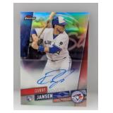 2019 Danny Jansen Topps Finest Auto RC Refractor