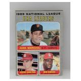 1970 Topps Marichal Carlton Gibson #67 Damage