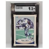 1990 Fleer Update Emmitt Smith RC & HOF SGC 9.5