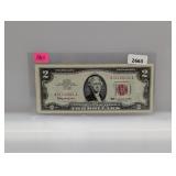 1963 Red Seal $2 US Note